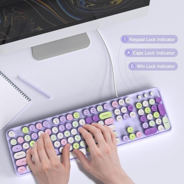 Computer Keyboard Wired - Image 2