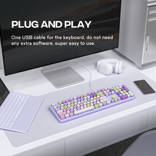 Computer Keyboard Wired - Image 5