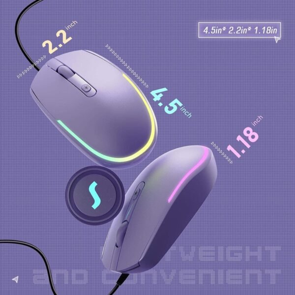 Seenda Wired Mouse - Image 2