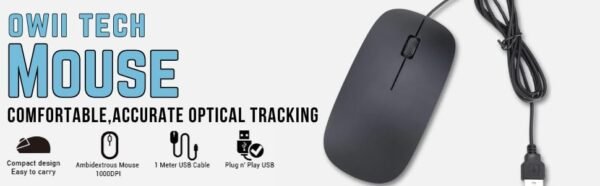 USB Wired Mouse - Image 2