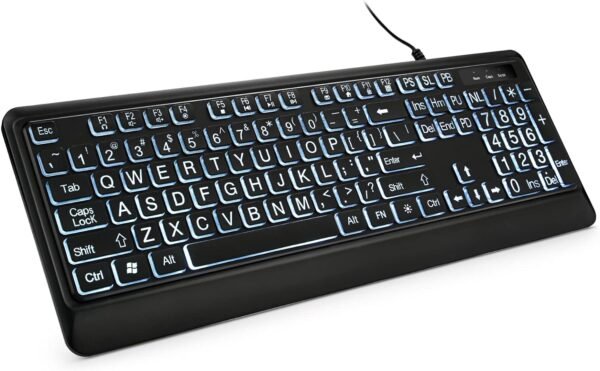 Large Print Backlit Keyboard