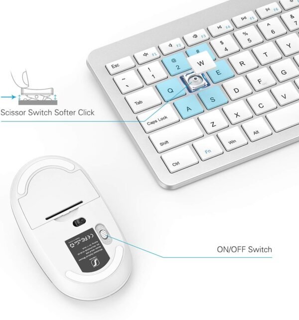 Wireless Keyboard and Mouse Combo - Image 5