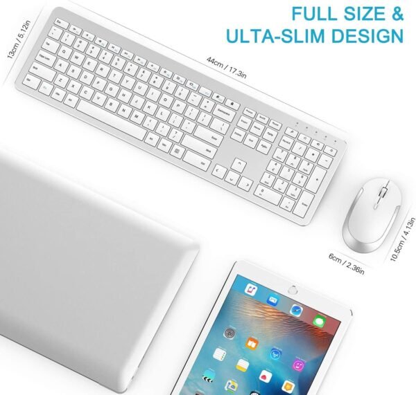 Wireless Keyboard and Mouse Combo - Image 6